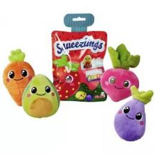 Squeezlings: Meglepetés zöldség-gyümölcs plüssök