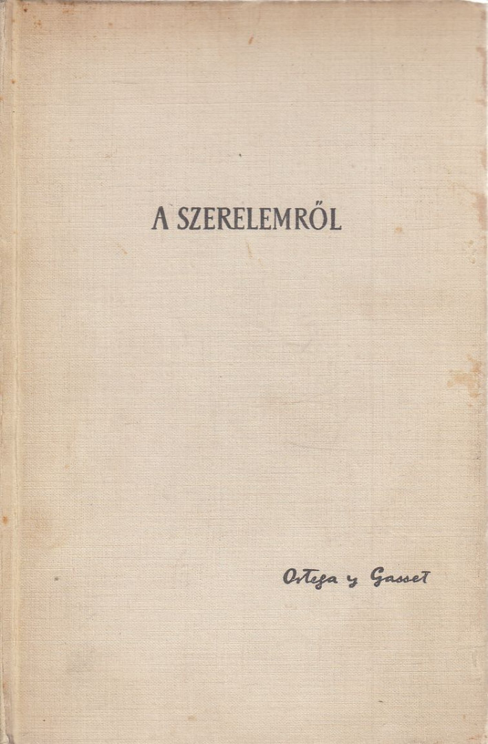 A szerelemről [antikvár]