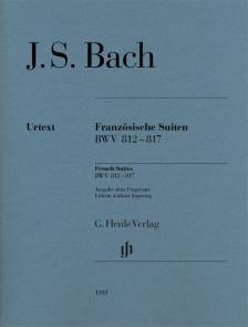 J. S. Bach - FRANZÖSISCHE SUITEN BWV 812-817, AUSG. OHNE FINGERSATZ