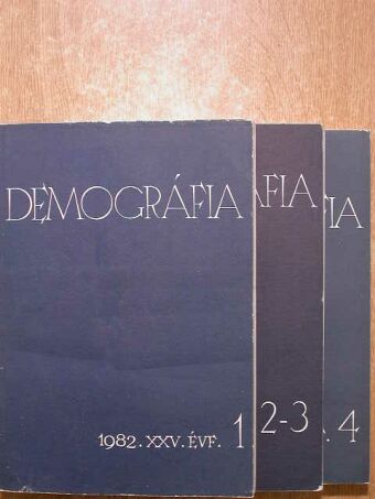 A. Bojarszkij - Demográfia 1982/1-4. [antikvár]