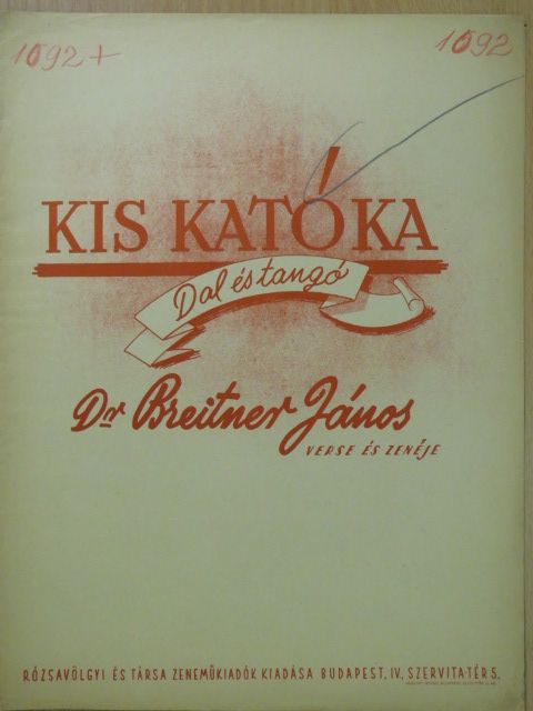 Dr. Breitner János - Kis Katóka [antikvár]