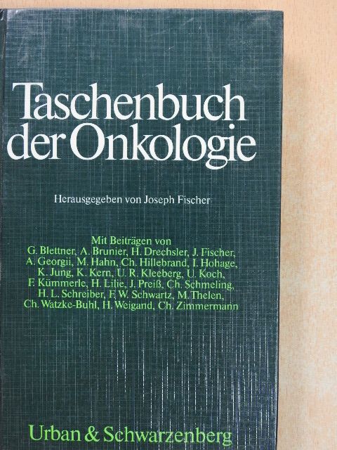 A. Brunier - Taschenbuch der Onkologie [antikvár]