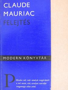 Claude Mauriac - Felejtés [antikvár]