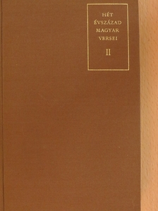 Ábrányi Emil - Hét évszázad magyar versei II. (töredék) [antikvár]