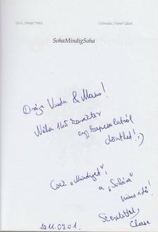 Sipos Márti, Csizmazia Cheese Gábor - SohaMindigSoha (dedikált) [antikvár]