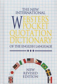 The New International Webster's Pocket Quotation Dictionary of the English Language [antikvár]