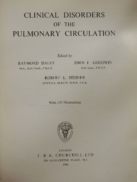 C. V. Harrison - Clinical disorders of the pulmonary circulation [antikvár]