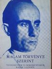 Béládi Miklós - Magam törvénye szerint [antikvár]