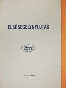 Dr. Bencze Béla - Elsősegélynyújtás [antikvár]