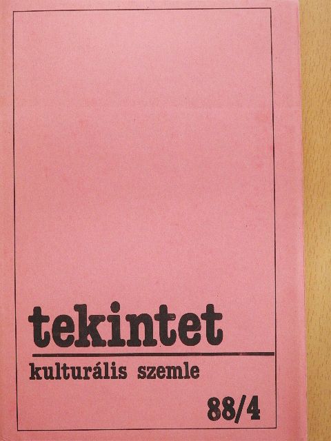 Bor Ambrus - Tekintet 1988/4 [antikvár]
