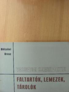 Dr. Bölcskei Elemér - Vasbeton szerkezetek - Faltartók, lemezek, tárolók [antikvár]