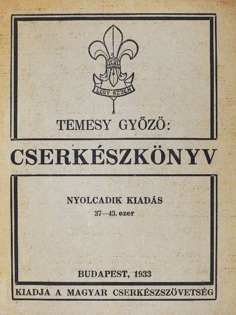 Cserkészkönyv [antikvár]