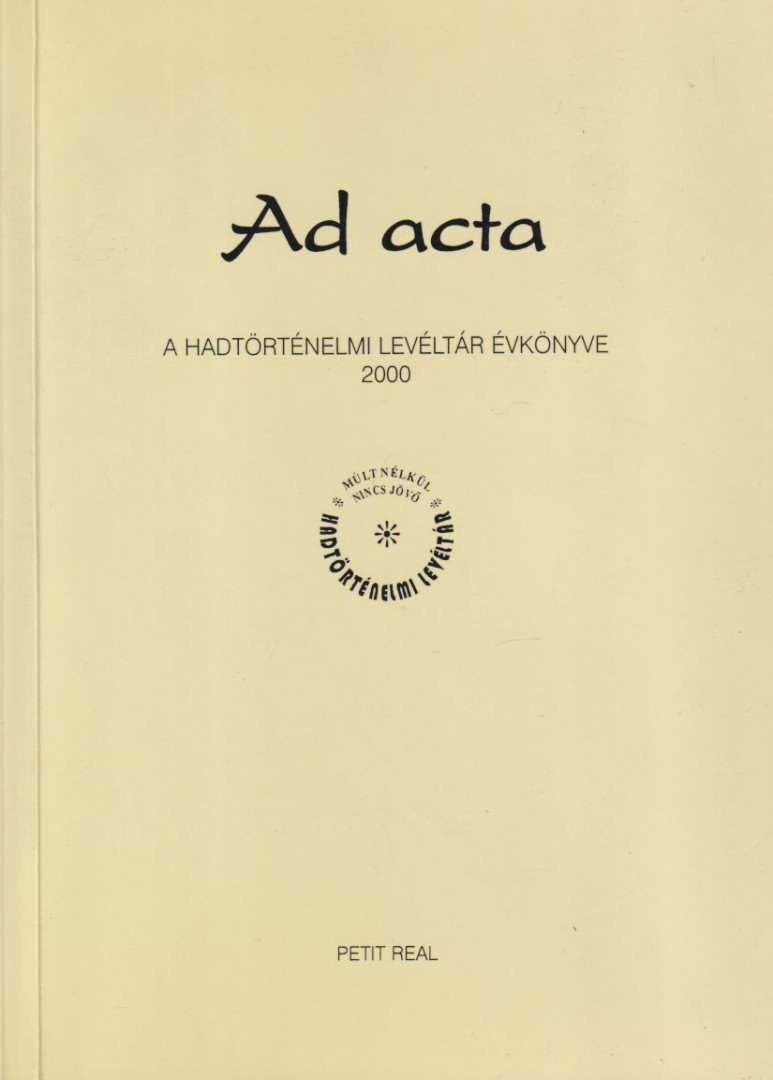 Dr. Lenkefi Ferenc - Ad acta 2000 [antikvár]