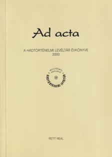 Dr. Lenkefi Ferenc - Ad acta 2000 [antikvár]