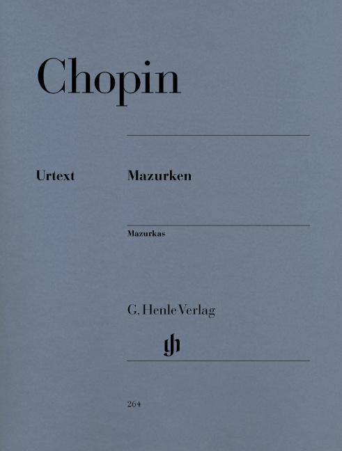 Chopin - MAZURKEN FÜR KLAVIER URTEXT (ZIMMERMANN / THEOPOLD)