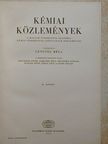 Borossay József - A Magyar Tudományos Akadémia Kémiai Tudományok Osztályának közleményei [antikvár]