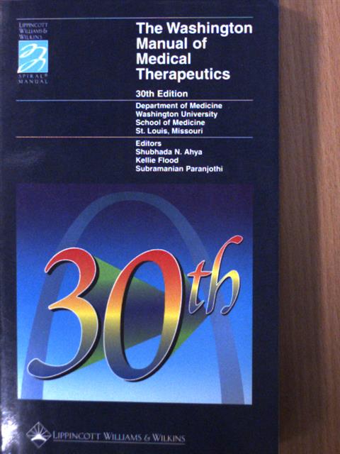 The Washington Manual of Medical Therapeutics [antikvár]