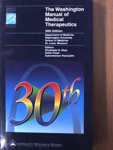 The Washington Manual of Medical Therapeutics [antikvár]