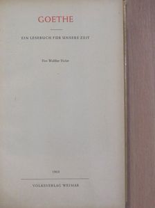 Johann Wolfgang von Goethe - Goethe [antikvár]