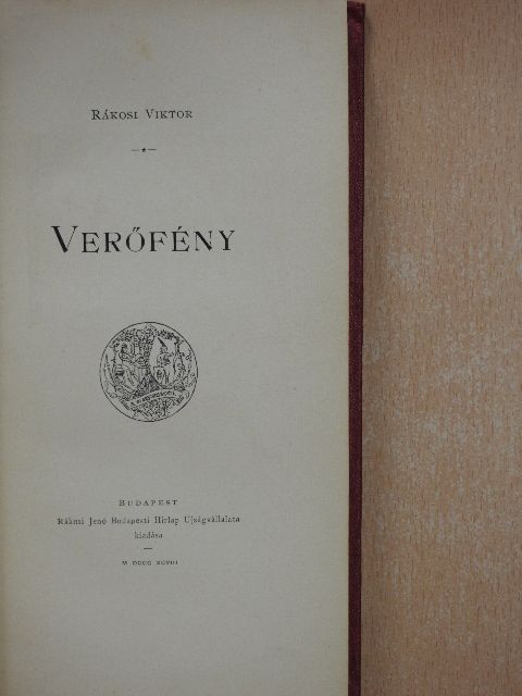 Rákosi Viktor - Verőfény [antikvár]