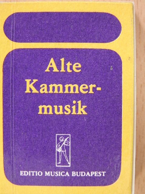 Antonio Vivaldi - Alte Kammermusik/Violinduos/Violintrios/Trios für zwei Violinen und Violoncello/Alte Werke für zwei und drei Violoncelli/Werke des Frühbarocks für Streicher/Alte Musik für Flöte und Gitarre/Renaissance Tänze aus ,,Danserye" von  [antikvár]