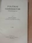 Balás Károly - Politikai gazdaságtan II. (töredék) [antikvár]