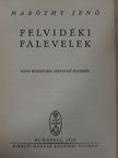 Maróthy Jenő - Felvidéki falevelek [antikvár]