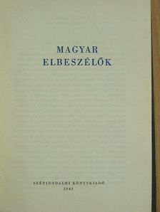 Bíró Lajos - Magyar elbeszélők III. [antikvár]