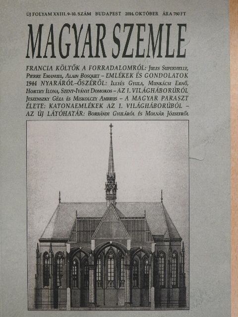 Granasztói György - Magyar Szemle 2014. október [antikvár]