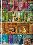 Flame Tree A6 notesz Stitch in time Bookshelves