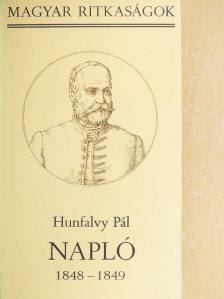 Hunfalvy Pál - Napló 1848-1849 [antikvár]