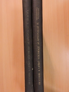 Dr. Hettner Alfréd - A Leíró Földrajz Alapvonalai I-II. [antikvár]
