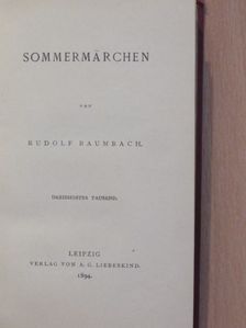 Rudolf Baumbach - Sommermärchen [antikvár]
