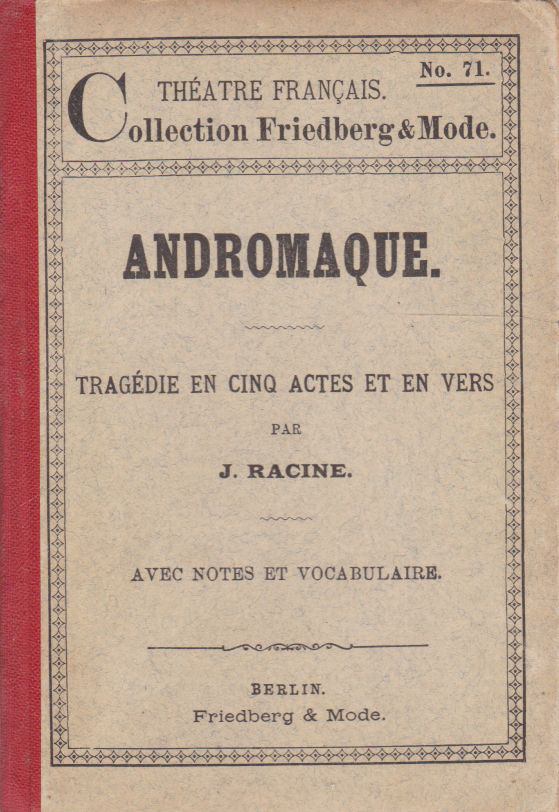 J. Racine - Andromeque [antikvár]