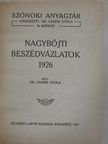 Dr. Czapik Gyula - Nagybőjti beszédvázlatok 1926/A család felajánlása Jézus szent szívének/Igaz katolikus vagy-e?/Uj világ-régi hit/Örök igazságok/Uri Morál [antikvár]