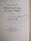 Dorosmai János - Akinek nem inge, ne vegye magára [antikvár]