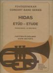 HIDAS FRIGYES - ETŰD FÚVÓSZENEKARRA.PARTITÚRA ÉS SZÓLAMOK