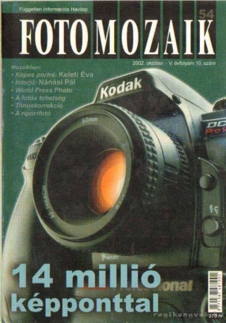 Sulyok László - Foto Mozaik 2002. október 10. szám [antikvár]
