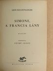 Lion Feuchtwanger - Simone, a francia lány [antikvár]