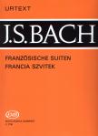 J. S. Bach - FRANCIA SZVITEK ZONGORÁRA BWV 812-817 URTEXT (ZÁSZKALICZKY/PERTIS ZSUZSA)