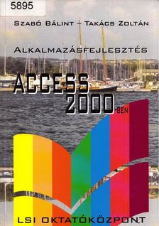 Alkalmazásfejlesztés Access 2000-ben [antikvár]
