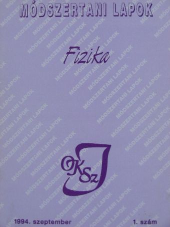 Dr. Poór István - Módszertani Lapok - Fizika 1994. szeptember [antikvár]
