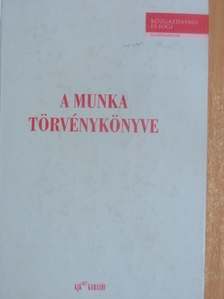 Villányiné Dr. Bárány Anikó - A munka törvénykönyve [antikvár]