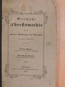 Griechische Chrestomathie [antikvár]