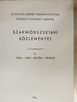 Dr. Balázs Lóránt - Az Eötvös Loránd Tudományegyetem Természettudományi Karának szakmódszertani közleményei IX. [antikvár]