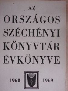 Batári Gyula - Az Országos Széchényi Könyvtár Évkönyve 1968-1969 [antikvár]