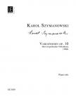 SZYMANOWSKI,K. - VARIATIONEN ÜBER EIN POLNISCHES VOLKSTHEMA OP.10 FÜR KLAVIER