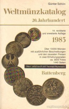 Schön, Günter - Weltmünzkatalog 1983 I-II. [antikvár]