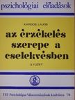 Kardos Lajos - Az érzékelés szerepe a cselekvésben [antikvár]