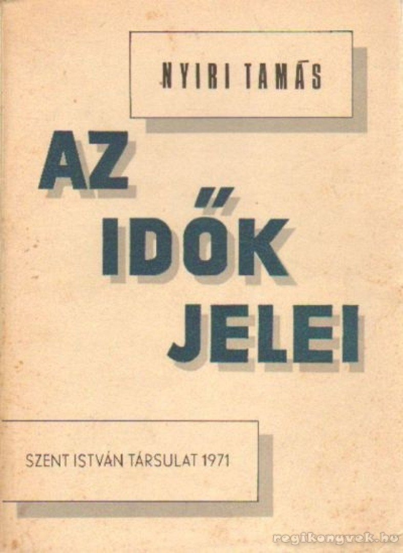 Nyíri Tamás - Az idők jelei [antikvár]